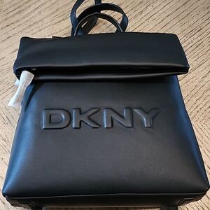 DKNY black backpack NWT